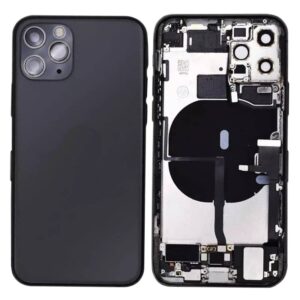 Iphone 11 Pro Max - Coque Arrière avec Cadre et Composantes