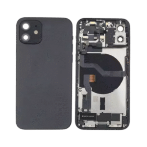 Iphone 12 - Coque Arrière avec Cadre et Composantes