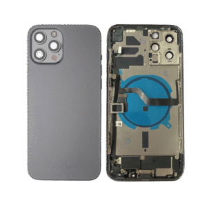 Iphone 12 Pro Max - Coque Arrière avec Cadre et Composantes