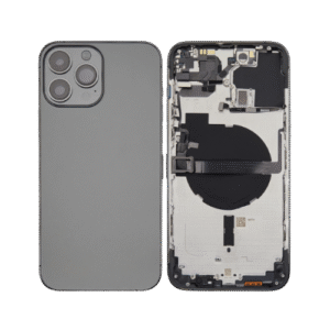 Iphone 13 Pro Max - Coque Arrière avec Cadre Central et Composantes